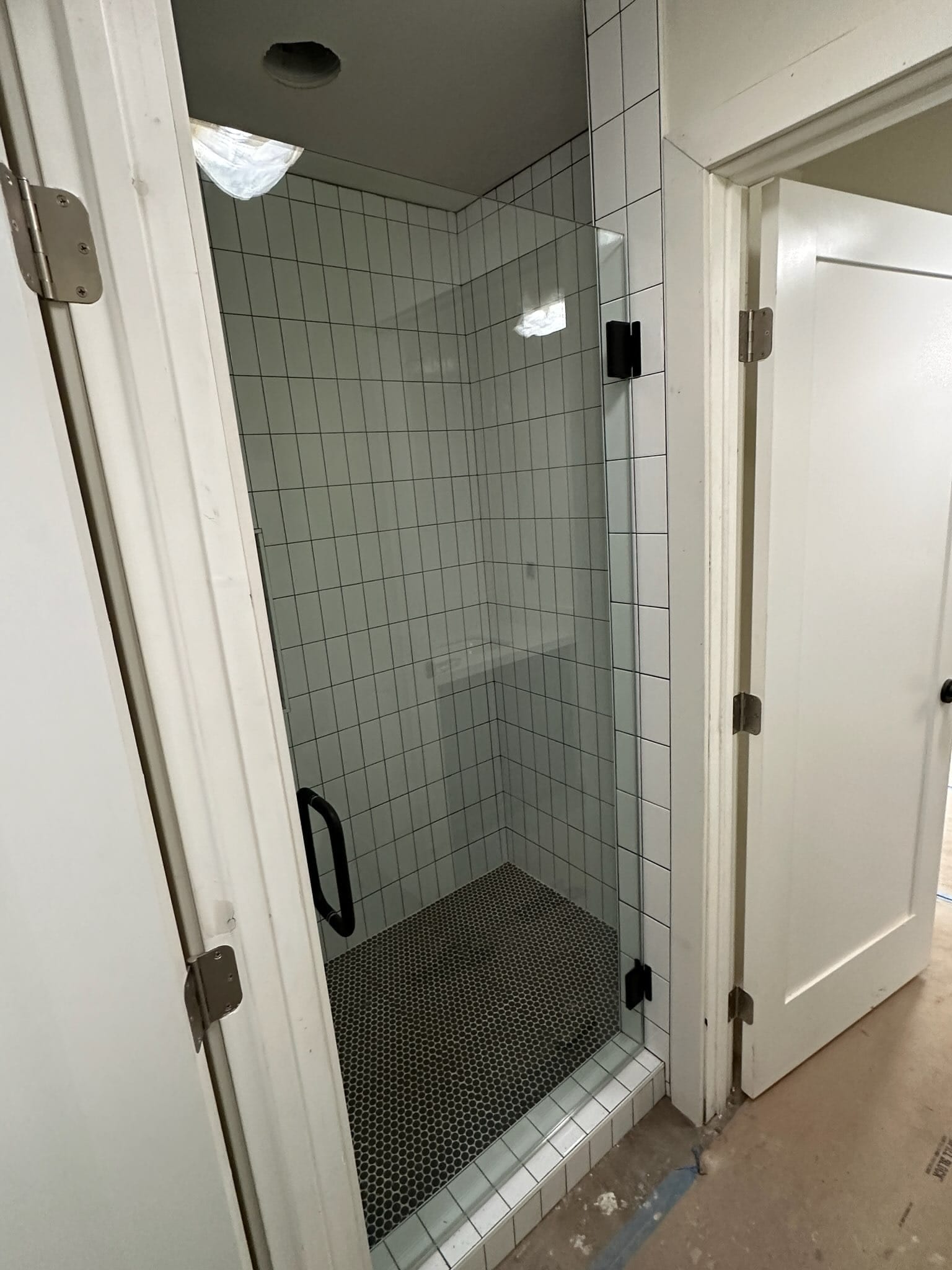 48th St. ADU bathroom shower, alternate angle