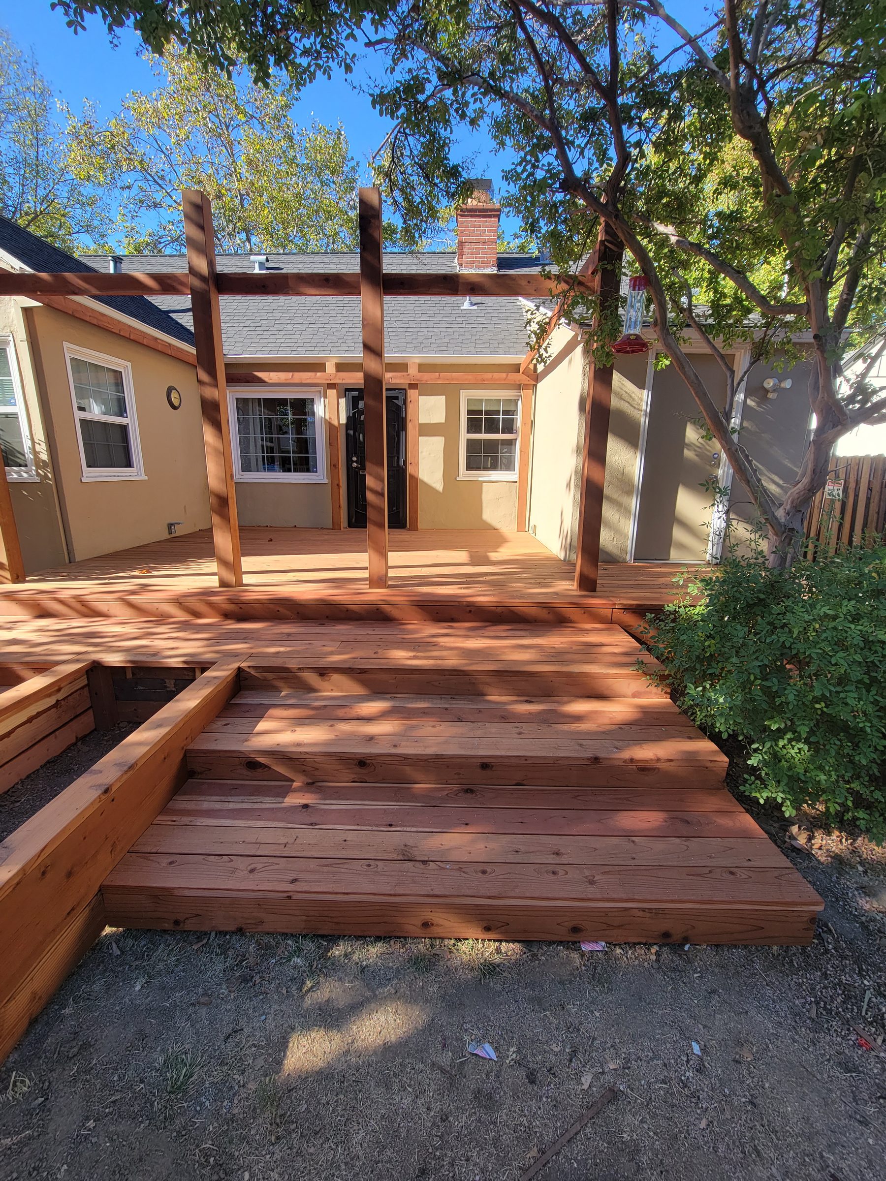 Deck construction detail