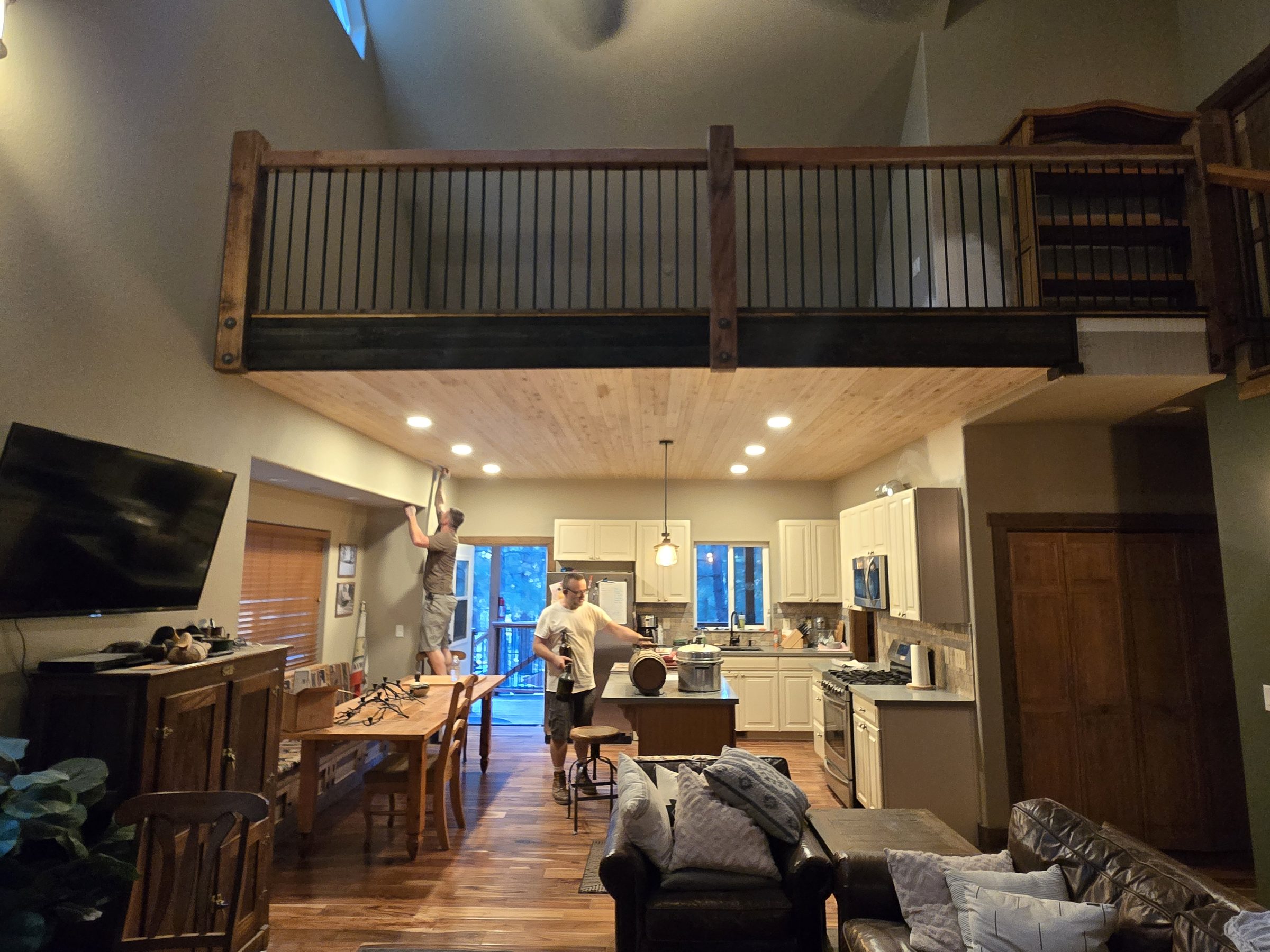 Loft overlook detail